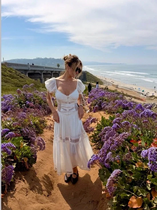 Antropología Beautiful, romantic embroidered dress - Picture 3 of 9